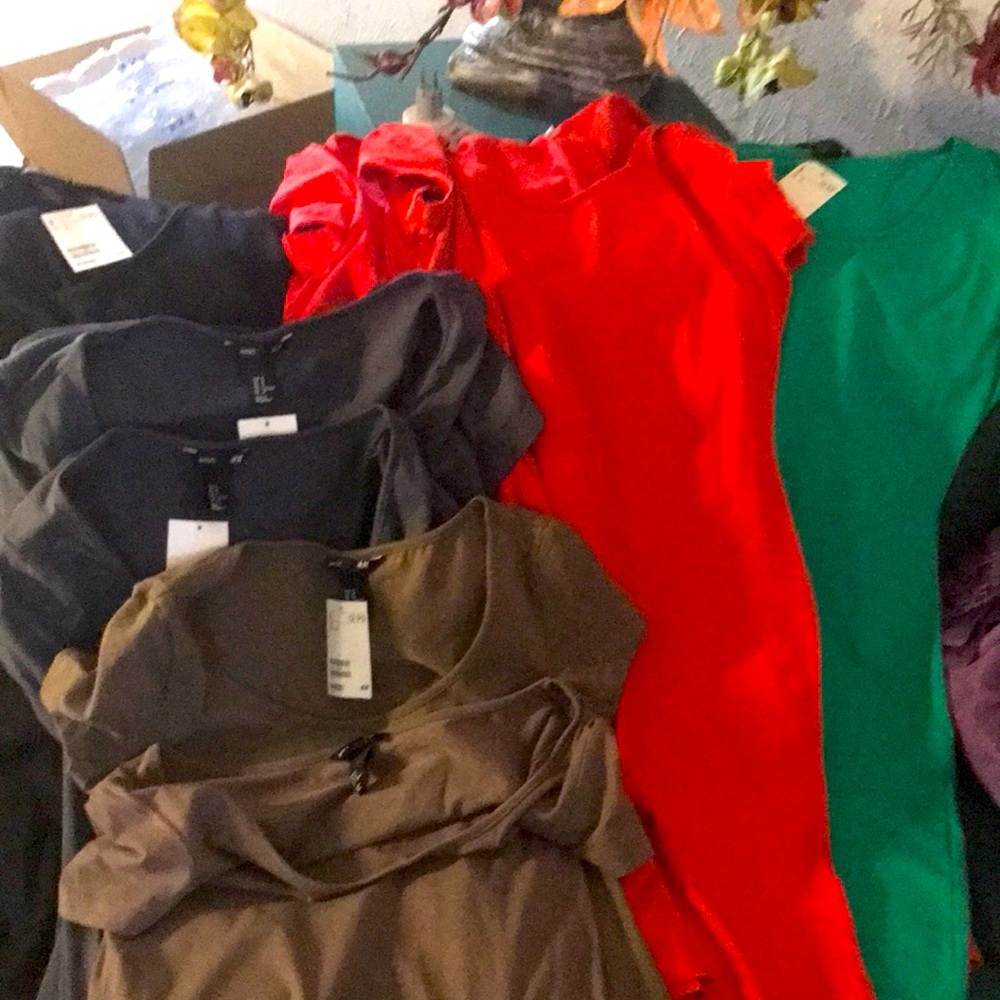 H&M tee shirt dresses